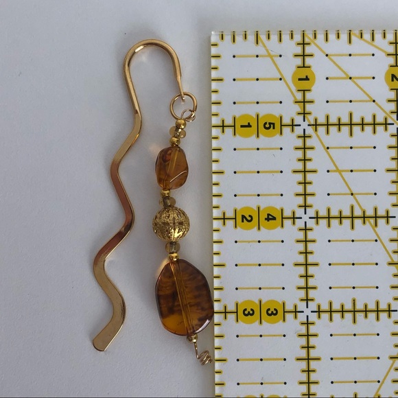 Hand Crafted Beaded Bookmark - Picture 3 of 3